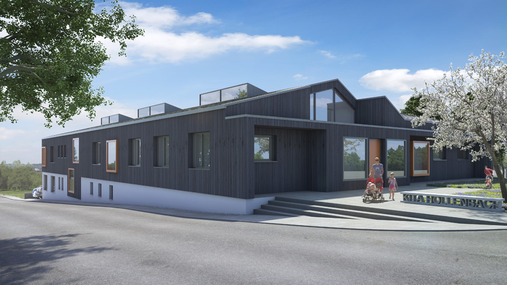 In Planung: Kindergarten Hollenbach - Munz Architektur